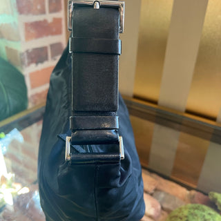 PRADA Black Nylon Shoulder Bag