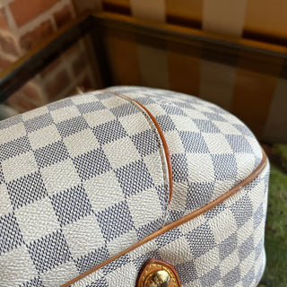 LOUIS VUITTON Galliera GM Damier Azur Canvas Hobo Bag