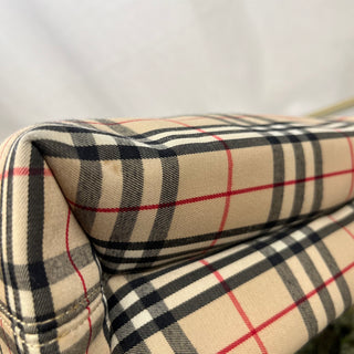 BURBERRY Vintage Check Canvas Tote