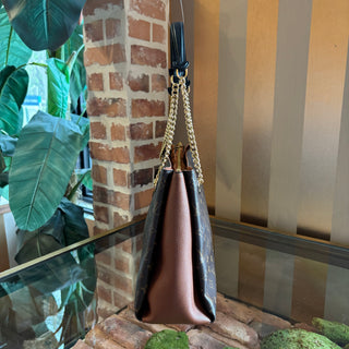 LOUIS VUITTON Brown Surene Monogram Shoulder Bag