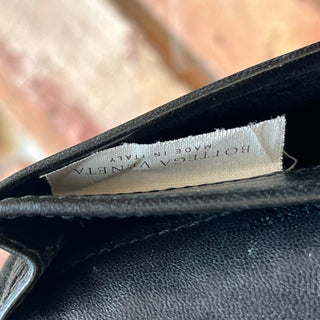 BOTTEGA VENETA Wallet Small Black Nappa Leather Wallet