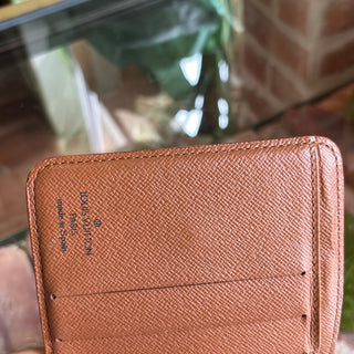 LOUIS VUITTON Monogram Canvas Brown Bifold Wallet