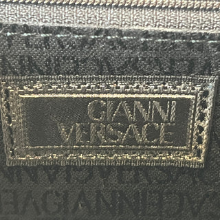 GIANNI VERSACE White Patent Top Handle