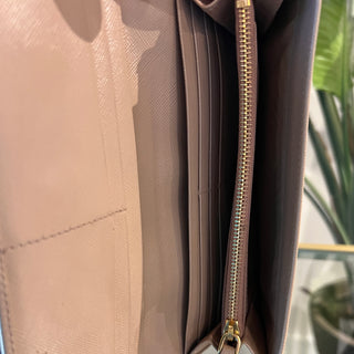 PRADA Saffiano Continental Flap Wallet
