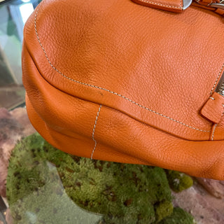 PRADA Vitello Daino Leather Shoulder Bag