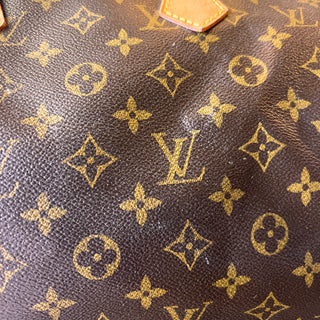 LOUIS VUITTON Speedy 30 Brown Monogram Canvas Satchel