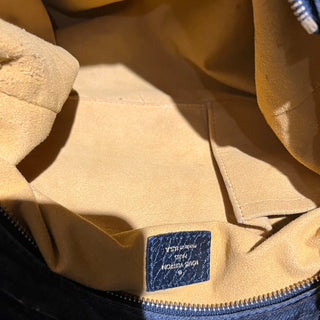 LOUIS VUITTON Neo Cabby MM Black Denim Monogram Shoulder Bag