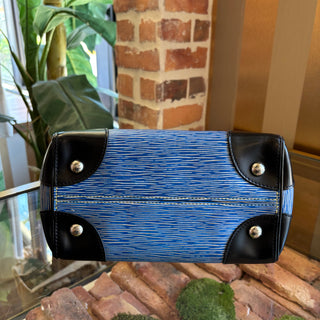 LOUIS VUITTON Blue Epi Leather Phenix PM