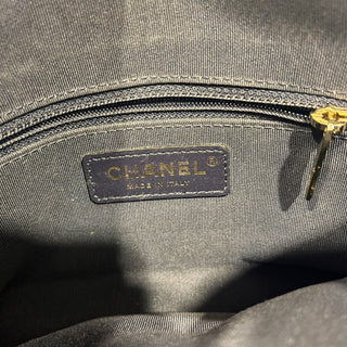 CHANEL In & Out Camera Case Small Quilted Caviar Crossbody Bag