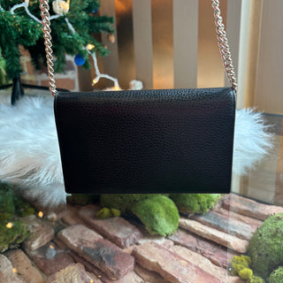 GUCCI Interlocking G Dollar Calf Wallet on Chain