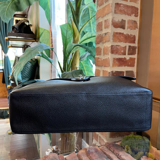 CHANEL Souplissimo Maxi Flap Black Grained Calfskin Shoulder Bag
