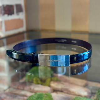 DOLCE & GABBANA Black Belt 44/80
