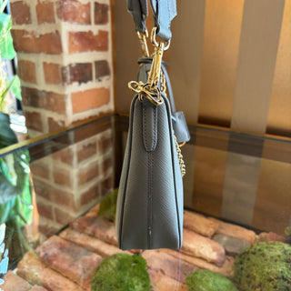 PRADA Gray Re-Edition 2005 Shoulder Bag