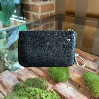 LOUIS VUITTON Black Mahina Key Pouch