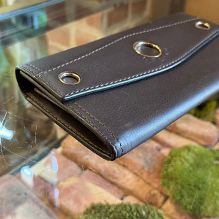 CELINE Brown Leather Wallet