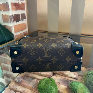 LOUIS VUITTON Malle Petite Noir Shoulder Bag