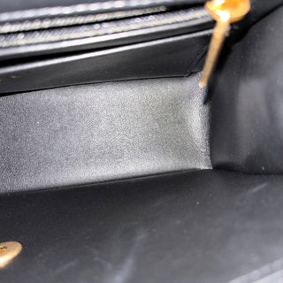 CHANEL Twist Flap Black Lambskin Top Handle Bag