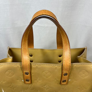 LOUIS VUITTON Reed PM Yellow Beige Top Handle