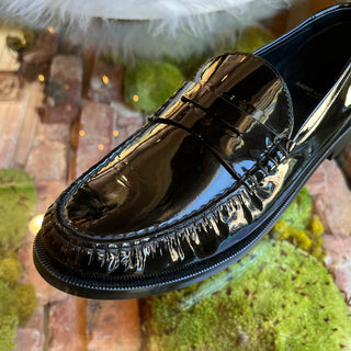 SAINT LAURENT Le Loafer Patent Leather Loafers SZ41(11US)