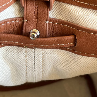 GOYARD Petite Flot Black Goyardine Canvas Bucket Bag