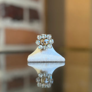 GUCCI GG Crystal Marmont Ring SZ S