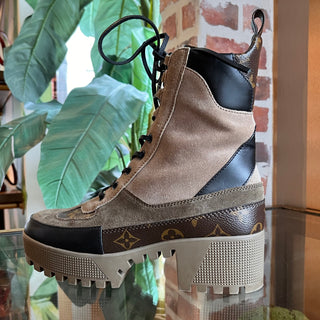 LOUIS VUITTON Laureate Platform Desert Boot SZ36.5(6.5US)