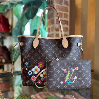 LOUIS VUITTON x TM Neverfull MM Monogram Canvas Tote