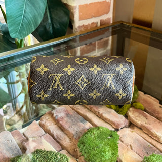 LOUIS VUITTON Sac HL Speedy Mini Brown Monogram Canvas Satchel