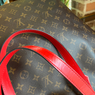 LOUIS VUITTON All-In MM Coquelicot Monogram Canvas Tote Bag