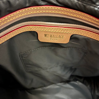 MZWAWLLACE Metro Gray Quilted Nylon Tote