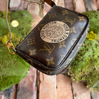 LOUIS VUITTON Trunks and Bags Pochette Accessoires Mini Monogram Canvas Handbag
