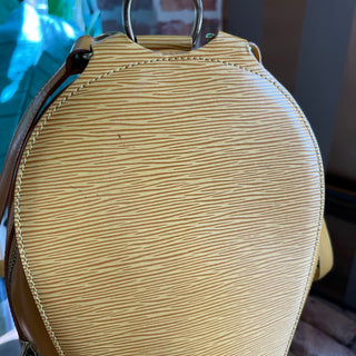 LOUIS VUITTON Mabillon Yellow Epi Leather Vintage Backpack