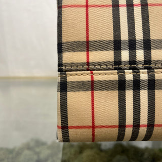 BURBERRY Vintage Check Canvas Tote