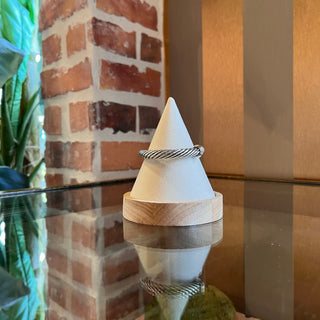 DAVID YURMAN Classic Cable 7MM 925 Sterling Silver Pearl Bracelet