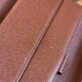 LOUIS VUITTON Sarah Brown Monogram Canvas Vintage Wallet