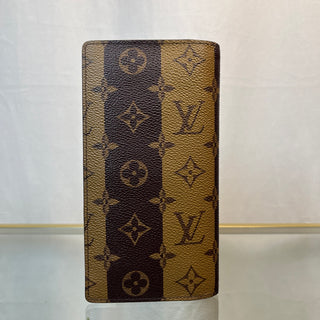 LOUIS VUITTON x NIGO Reverse Monogram Portefeuille Brazza Wallet