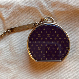 LOUIS VUITTON Micro Boite Chapeau Mirror Bag Charm