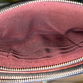 CHANEL Double Zip Clutch