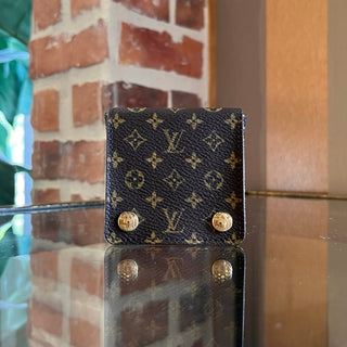 LOUIS VUITTON Small LV Monogram Folding Jewelry Case SM0094