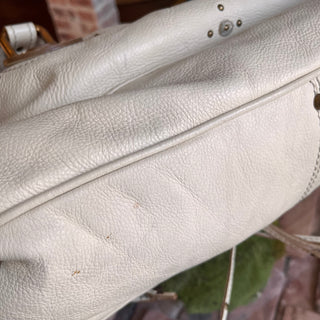 CHLOE Paddington Medium Argent Leather Satchel