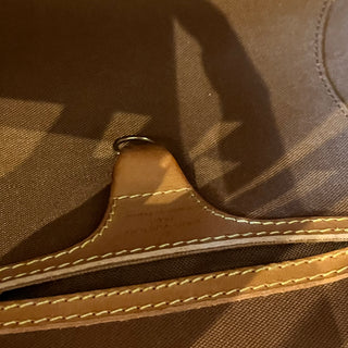 LOUIS VUITTON Ellipse MM Brown Monogram Canvas Top Handle Bag