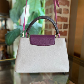LOUIS VUITTON Capucines Taurillon Leather Top Handle Bag