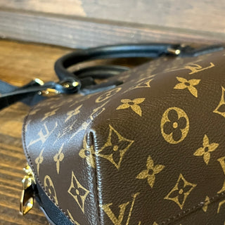 LOUIS VUITTON Alma BNB Monogram Canvas Black Top Handle