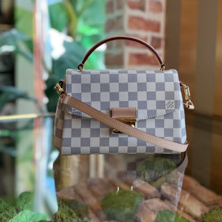 LOUIS VUITTON Croisette Damier Azur Canvas Top Handle