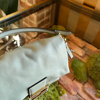 FENDI Mamma Baguette Small Nappa Leather Crossbody Bag
