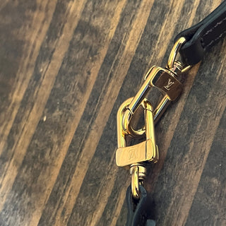 LOUIS VUITTON Shoulder Strap Brown Leather Strap