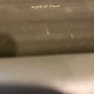 BURBERRY Bridle Square Large Navy Leather Shoulder Bag