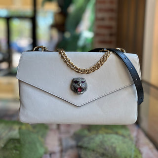 GUCCI Thiara Medium Leather Double Shoulder Bag