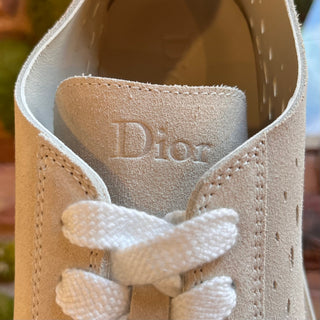 DIOR Squash Cream Suede Sneakers SZ 45 (US 11)