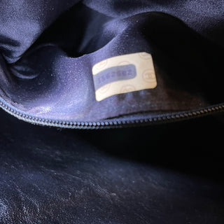 CHANEL Black Quilted Lambskin Front Pocket Tassel CC Vintage Crossbody Bag